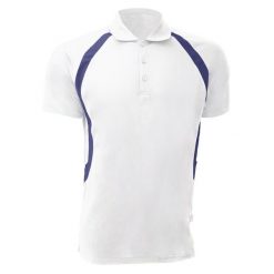 ® Męska Koszulka Cooltex® Riviera Polo / Męska Odzież Sportowa. Biała koszulki polo męskie GAMEGEAR, m, bez wzorów, bez ramiączek. Za 117.99 zł.