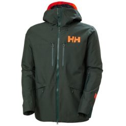 Kurtka narciarska Helly Hansen Garibaldi 2.0. Czarne kurtki narciarskie i snowboardowe damskie Helly Hansen, m, bez wzorów, z puchu, bez kaptura, narciarskie. Za 1,666.50 zł.