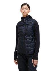 Kamizelka Peak Performance puchowa damska Helium Utility Down Vest czarna - L. Czarne kamizelki damskie Peak Performance, l, z materiału. Za 829.00 zł.