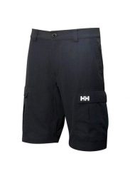 Spodenki męskie Helly Hansen HH QD Cargo Shorts 11. Niebieskie szorty męskie Helly Hansen, bez wzorów, z elastanu, klasyczne. Za 324.25 zł.
