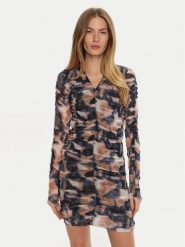 Munthe Sukienka codzienna Totally 243138024361 Kolorowy Slim Fit. Sukienki damskie Munthe, na co dzień, bez wzorów, z syntetyku, bez kołnierzyka, bez ramiączek, proste. Za 469.99 zł.