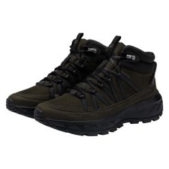 Buty trekkingowe męskie Jack Wolfskin A65576E0205. Zielone buty trekkingowe męskie Jack Wolfskin, na zimę, z materiału, za kostkę, bez zapięcia, trekkingowe. Za 629.99 zł.