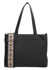 Beagles Torebka "Malaga" w kolorze czarnym - 31 x 24,5 x 10 cm rozmiar: onesize. Czarne torebki klasyczne damskie Beagles, bez wzorów, z materiału, małe, bez dodatków. Za 109.00 zł.