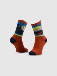 4F Skarpetki trekkingowe z wełną długie męskie - multikolor 39-42. Skarpetki męskie 4f, bez wzorów, z wełny. Za 49.99 zł.