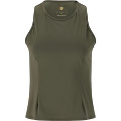 Damski tank top Athlecia Delrey. Zielone topy damskie Athlecia, bez wzorów, bez kołnierzyka. Za 122.50 zł.