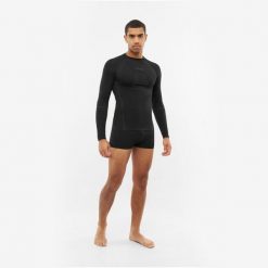 Bielizna Viking Eiger (Man longsleeve). Czarna bielizna termoaktywna męska VIKING, m, bez wzorów. Za 137.18 zł.