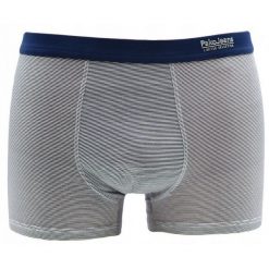 Majtki, Bokserki Granatowe w Paski, Męskie, Elastyczne, Obcisłe, -Pako Jeans. Niebieskie bokserki męskie Pako Jeans, bez wzorów, z bawełny. Za 33.00 zł.