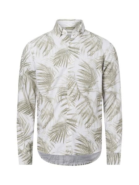 Tom Tailor Denim koszula casual z zawartością lnu Mężczyźni Comfort Fit wiskoza zielony, S. Zielone koszule męskie Tom Tailor Denim, m, bez wzorów, z denimu, bez kołnierzyka, bez ramiączek. Za 139.95 zł.