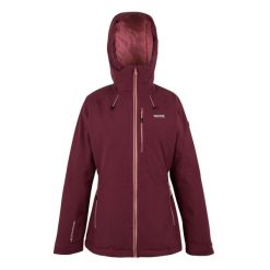 Kurtka Damska Highton Stretch Padded Jacket. Czerwone kurtki damskie Regatta, bez wzorów, z puchu, bez kaptura. Za 257.99 zł.