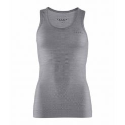 Damski tank top Falke Wool-Tech Light. Szare topy sportowe damskie Falke, l, bez wzorów, z elastanu, bez ramiączek. Za 386.50 zł.