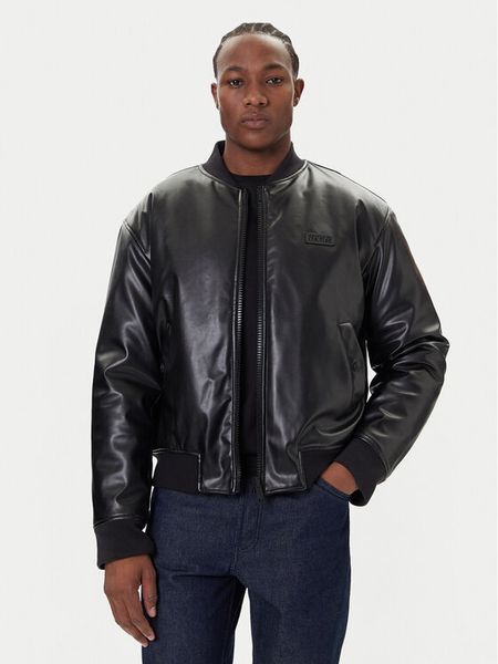 Versace Jeans Kurtka bomber 79GAS407 Czarny Regular Fit. Czarne kurtki męskie Versace Jeans, m, bez wzorów, z jeansu, bez kaptura. Za 1,729.00 zł.