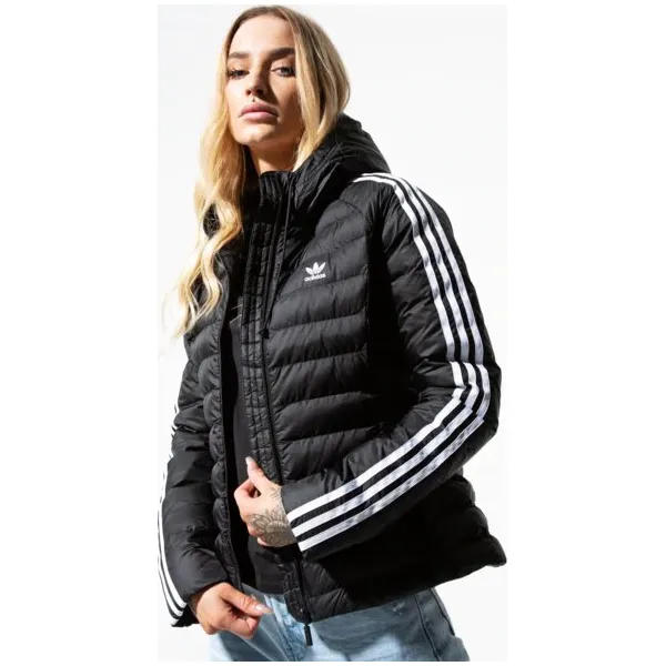 Adidas Kurtka Slim Jacket , czarny, rozmiar S. Czarne kurtki damskie Adidas, s, bez wzorów, z materiału, bez kaptura. Za 399.99 zł.