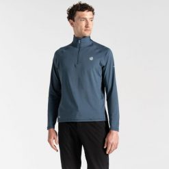 Bluza turystyczna męska Dare 2B Fuse Up II termoaktywna. Niebieskie bluzy bez kaptura męskie Dare 2b, m. W wyprzedaży za 139.99 zł.