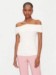 Marciano Guess Bluzka 5GGP04 6259A Écru Regular Fit. Bluzki damskie Marciano Guess, m, z aplikacjami, z syntetyku, bez ramiączek. Za 239.99 zł.