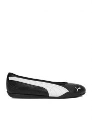 Puma Baleriny C-CATCH SOLEIL BALLERINA 40464202 Czarny. Czarne baleriny damskie Puma, bez wzorów, ze skóry, bez obcasa. Za 249.99 zł.