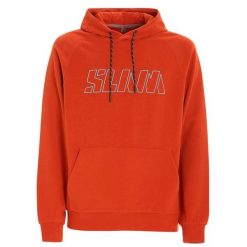 Bluza Z Kapturem Z Logo Slam Dorosłych. Brązowe bluzy sportowe męskie SLAM, na zimę, bez wzorów, z bawełny, sportowe, bez kołnierzyka, bez ramiączek. Za 467.99 zł.