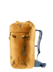 Plecak górski Deuter Durascent 30 - cinnamon/ink. Żółte plecaki damskie Deuter, bez wzorów, z materiału. Za 659.99 zł.