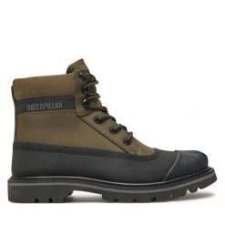 Trapery CAT Footwear. Czarne buty zimowe męskie CAT Footwear, bez zapięcia. Za 579.99 zł.