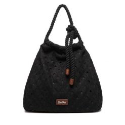 Torebka Max Mara. Czarne torebki klasyczne damskie Max Mara, bez wzorów, bez dodatków. Za 1,074.00 zł.