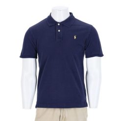 Second life - Koszulka polo męska Polo Ralph Lauren - Stan bardzo dobry. Niebieskie koszulki polo męskie Ralph Lauren, l, bez wzorów, z materiału, bez ramiączek. Za 127.76 zł.