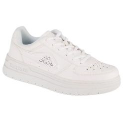 Buty Kappa Bash Dlx 243384-1014 białe. Białe buty sportowe na co dzień damskie bez wzorów, z gumy. Za 235.03 zł.