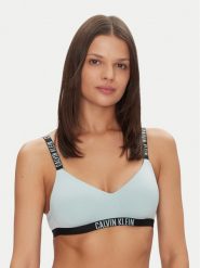 Calvin Klein Underwear Biustonosz bezfiszbinowy 000QF7659E Niebieski. Niebieskie biustonosze Calvin Klein Underwear, bez wzorów, z syntetyku. Za 119.99 zł.