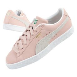 Buty sportowe damskie Puma Suede Classic XXl trampki. Czerwone trampki i tenisówki damskie Puma, bez wzorów, ze skóry. Za 179.00 zł.