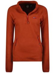Geographical Norway Bluza polarowa "Ulyssia" w kolorze jasnobrązowym rozmiar: S. Brązowe bluzy bez kaptura damskie Geographical Norway, s, z polaru. Za 74.63 zł.
