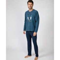 Piżama męska rozm. L P751324 Dark Grey. Szare piżamy męskie Massana Homewear, l, bez wzorów, z bawełny, bez ramiączek. Za 320.00 zł.