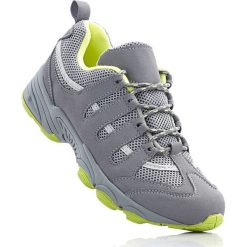Kozaki trekkingowe bonprix szary - limonka. Szare buty sportowe na co dzień damskie bonprix. Za 89.99 zł.