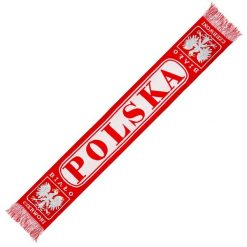 Szalik Polska Biało Czerwoni 1. Białe szaliki i kominy damskie KEEZA, bez wzorów. Za 22.00 zł.