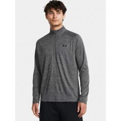 Koszulka sportowa męska Under Armour UA Tech Textured. Szare t-shirty sportowe męskie Under Armour, m, bez ramiączek, do biegania. Za 143.27 zł.