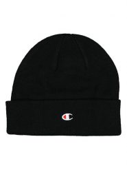 Champion Czapka beanie w kolorze czarnym rozmiar: onesize. Czarne czapki zimowe damskie CHAMPION, ze splotem. Za 57.06 zł.