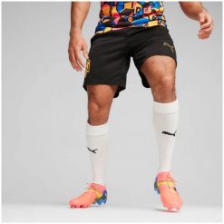Spodenki piłkarskie męskie PUMA Neymar Jr. Czarne szorty męskie Puma, m, z materiału, na fitness i siłownię. Za 159.99 zł.