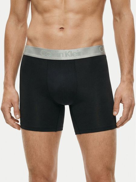 Calvin Klein Underwear Komplet bokserek LV00NB4124 Czarny. Czarne bokserki męskie Calvin Klein Underwear, bez wzorów, z syntetyku. Za 209.99 zł.