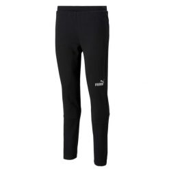 Spodnie Puma Teamfinal Casuals Pants, Mężczyźni. Czarne spodnie materiałowe męskie Puma, bez wzorów, z bawełny. Za 216.99 zł.