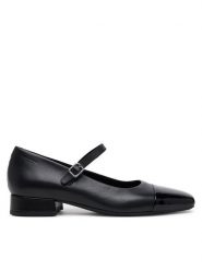 Vagabond Shoemakers Półbuty Debbi 5918-002-92 Czarny. Czarne półbuty damskie Vagabond Shoemakers, bez wzorów, ze skóry, bez obcasa, na płaskiej podeszwie. Za 379.99 zł.