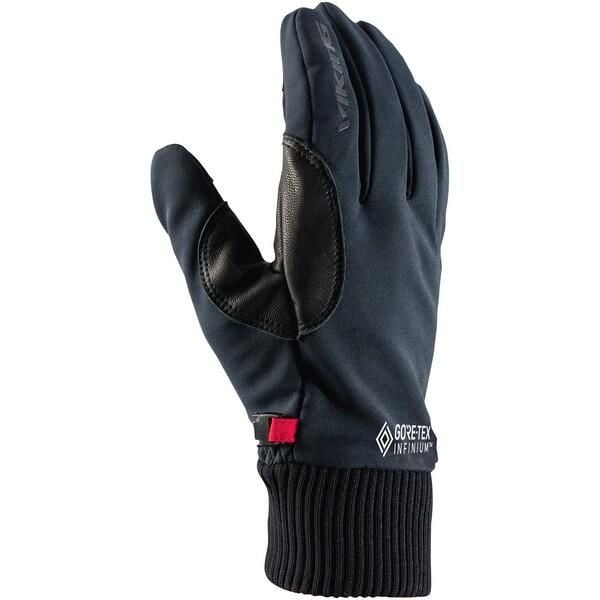 Rękawiczki multifunkcyjne dla dorosłych Viking Windcross GORE-TEX. Czarne rękawiczki damskie VIKING, na zimę, bez wzorów, z gore-texu. Za 134.72 zł.