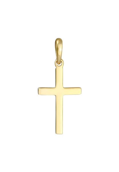Elli Damski wisior krzyżyk minimalny Trend ze srebra próby 925 Sterling Silver Naszyjniki 1 ct. Szare naszyjniki damskie Elli, na co dzień, srebrne. Za 203.99 zł.