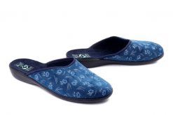 Adanex 30511 DIL3VV granatowy, klapki damskie. Niebieskie klapki damskie Adanex, bez wzorów, bez obcasa. Za 66.90 zł.