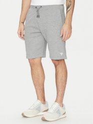 Guess Szorty sportowe Z2YD04 KAIJ1 Szary Regular Fit. Szare szorty męskie Guess, l, z bawełny. Za 169.99 zł.