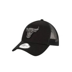 Czapka z daszkiem New Era 9FORTY NBA Chicago Bulls A-Frame Trucker 12523913. Czarne czapki męskie New Era, bez wzorów. W wyprzedaży za 99.00 zł.