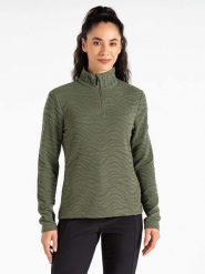 Dare 2b Koszulka funkcyjna "Glamorize II" w kolorze khaki rozmiar: 42. Brązowe bluzki sportowe damskie Dare 2b, bez kołnierzyka, bez ramiączek. Za 135.45 zł.