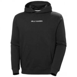 Bluza sportowa męska Helly Hansen Core. Czarne bluzy sportowe męskie Helly Hansen, bez wzorów, sportowe, bez kołnierzyka, bez ramiączek. Za 485.00 zł.
