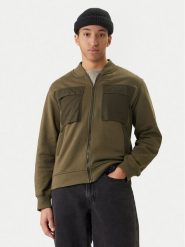 G-Star Raw Bluza D28824-E553 Zielony Regular Fit. Zielone bluzy bez kaptura męskie G-Star Raw, m, z bawełny. Za 499.99 zł.