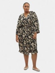 Vero Moda Curve Sukienka koszulowa Nora 10294730 Kolorowy Regular Fit. Sukienki damskie Vero Moda Curve, bez wzorów, z syntetyku, bez kołnierzyka, bez ramiączek, koszulowe. Za 119.99 zł.