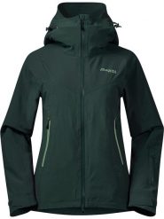 Bergans Kurtka narciarska w kolorze ciemnozielonym rozmiar: XS. Zielone kurtki narciarskie i snowboardowe damskie Bergans, s, bez wzorów, z materiału, bez kaptura. Za 408.49 zł.