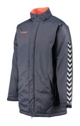 HUMMEL kurtka ocieplana AUTHENTIC CHARGE STADION. Czarne kurtki męskie HUMMEL, l, bez wzorów, z materiału, klasyczne, bez kaptura. Za 168.00 zł.