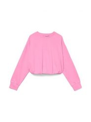 Vero Moda Bluza w kolorze różowym rozmiar: XS. Różowe bluzy bez kaptura damskie Vero Moda, xs, z bawełny. Za 66.00 zł.
