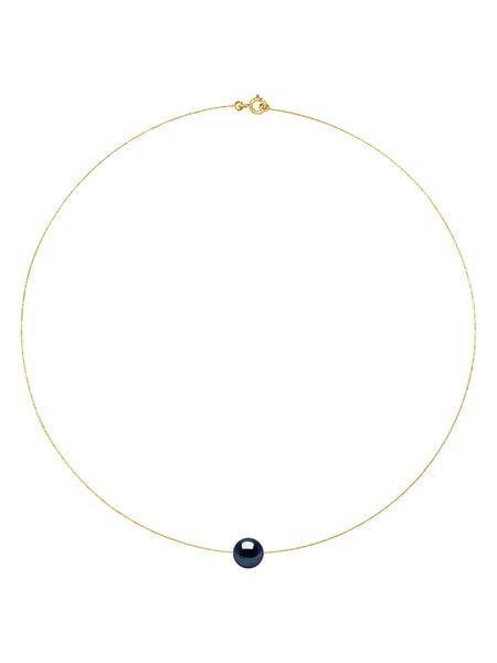 Mitzuko Złoty naszyjnik z perłą - dł. 42 cm rozmiar: onesize. Niebieskie naszyjniki damskie Mitzuko, złote. Za 1,174.99 zł.